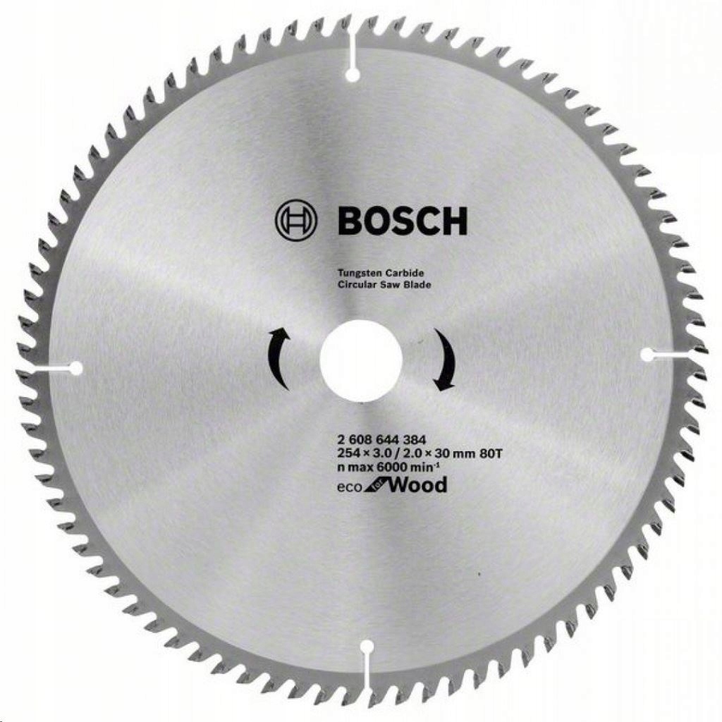 

Bosch Tarcza Piła 254 mm 80 z Do Drewna