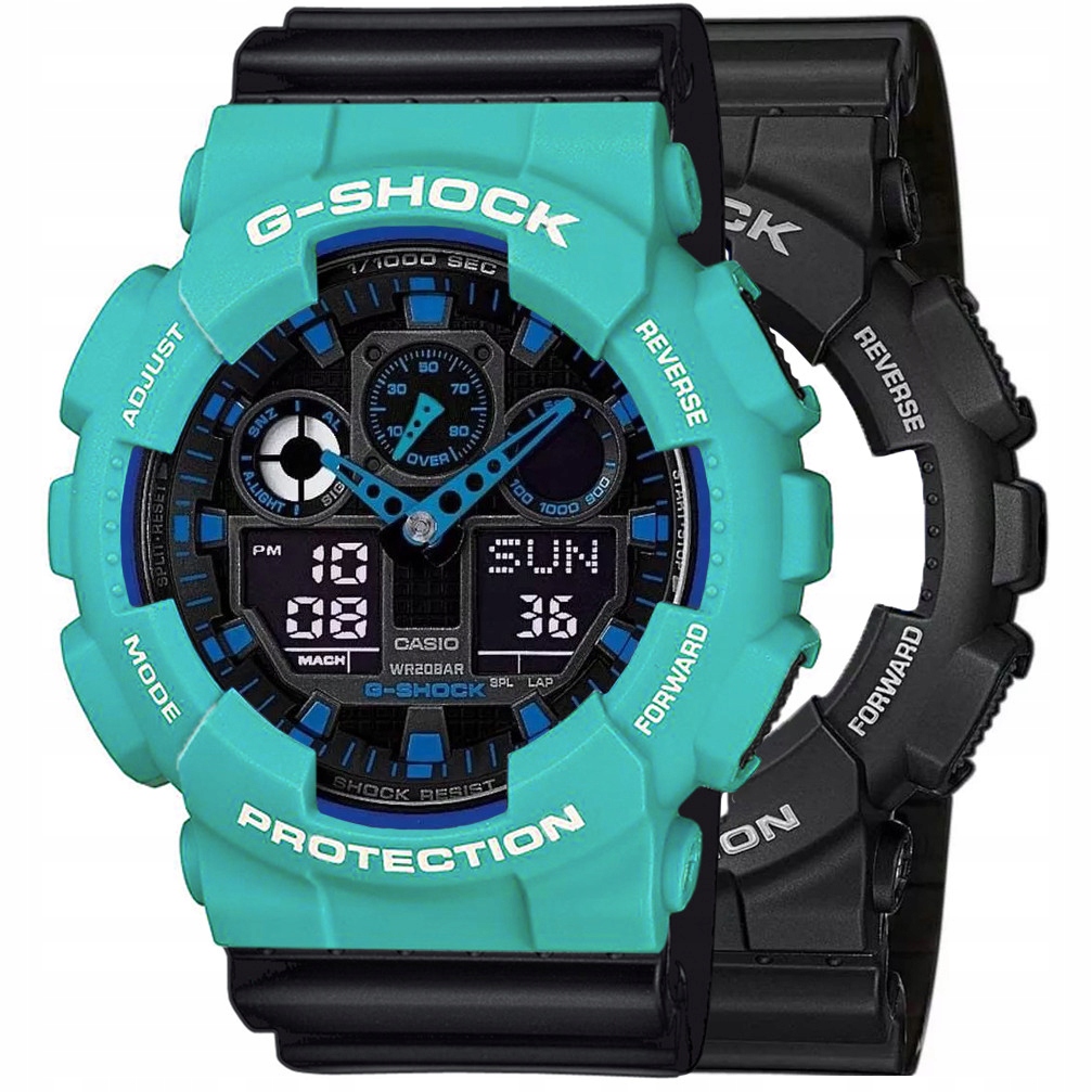 Hodinky Casio G-Shock Set GA-100-1A2ER Bezel 10410475 Pásek 10347688