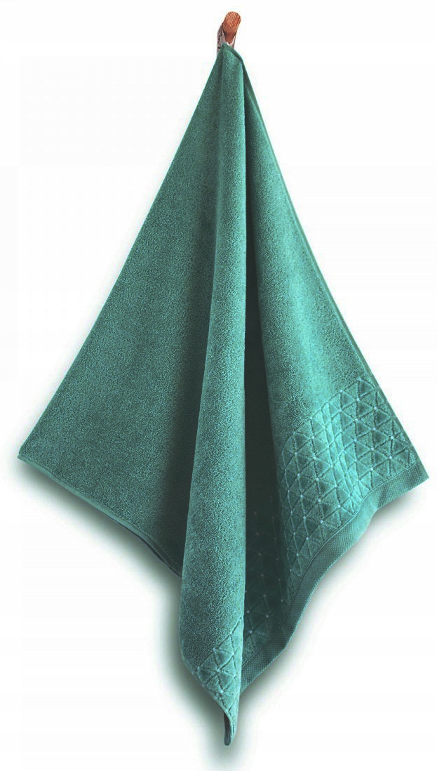 ANTYBAKTERYJNE Ręczniki ZWOLTEX OSCAR buksz. 3 szt Kolor odcienie zieleni