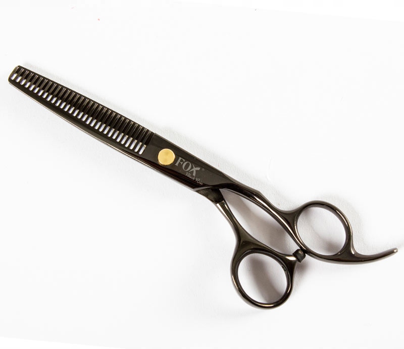 Degażówki Fox Black Rose 6.0" praworęczne profesjonalne z grzebieniem