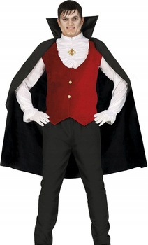 Elegantní kostým Upír Drakula Hrabě 162-174 cm