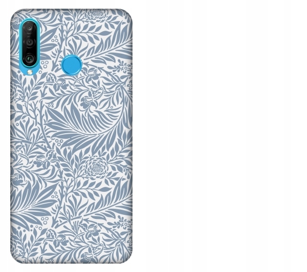 

Etui pokrowiec Huawei P30 Lite Floral kwiaty lisci