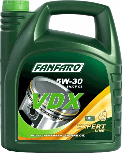 

Fanfaro VDX 5w30 C3 505.01 229.51 dexos2 5L