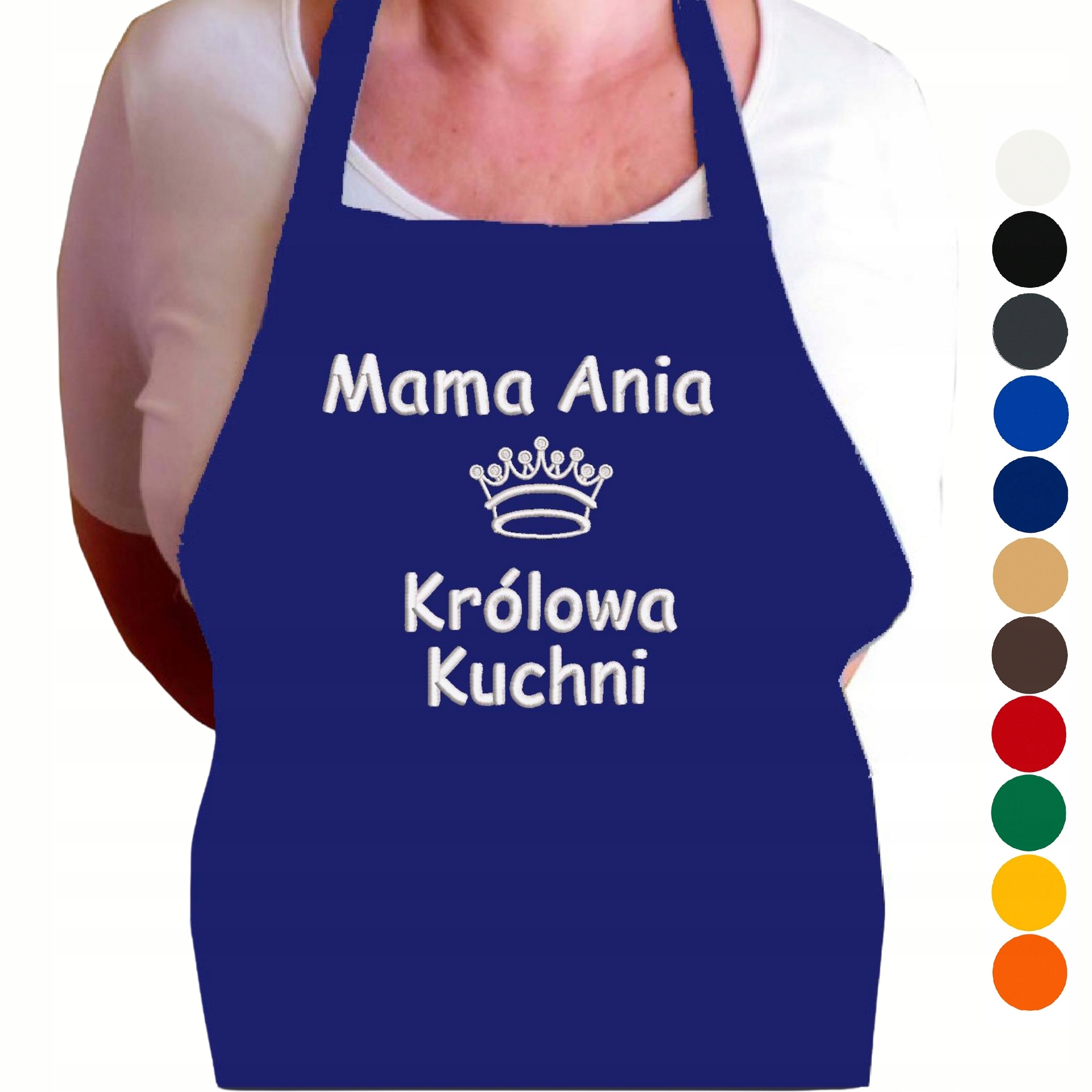 Zástěra Královna Kuchyně Dárek K Svátek Matek Pro Matku Se Jménem