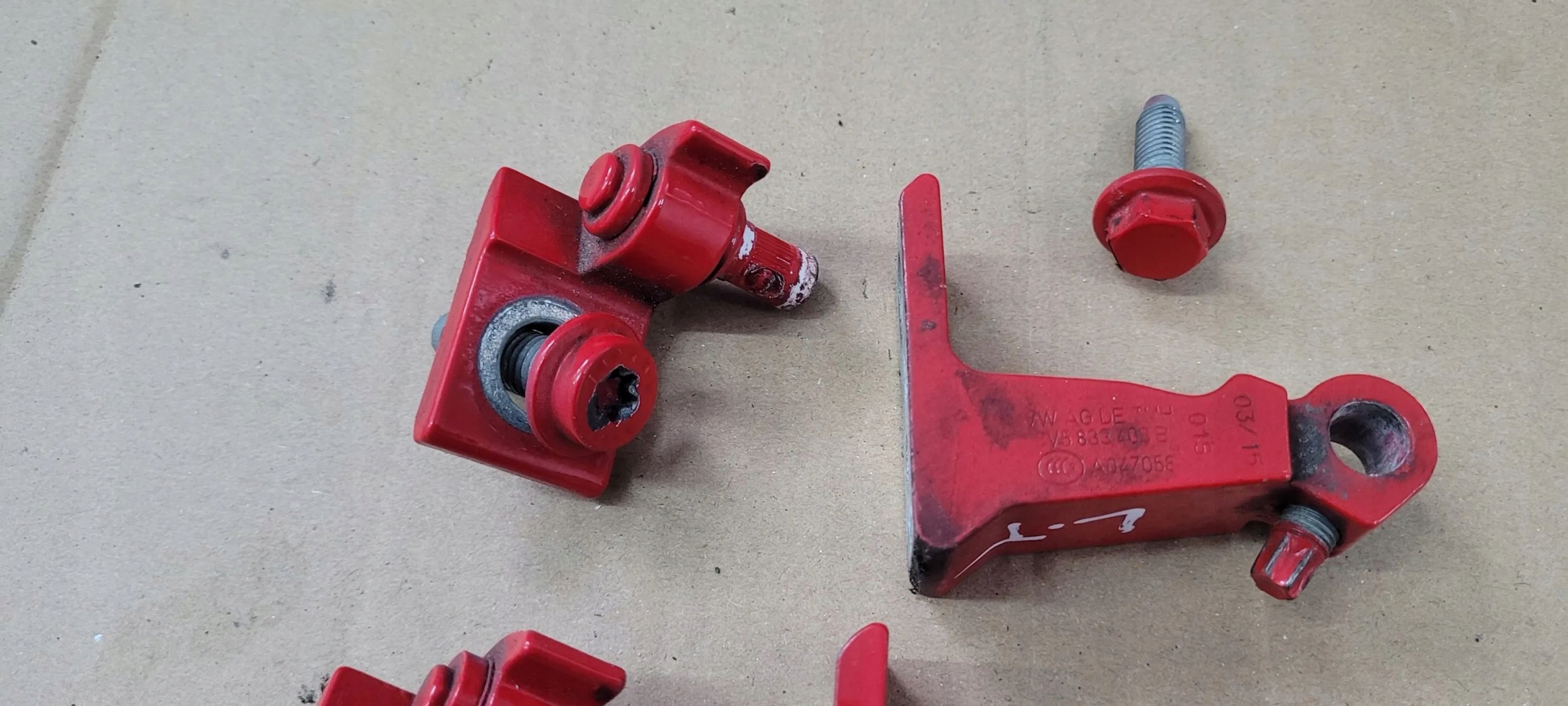 A3 8V S3 hinge hinges door left left rear part sedan LZ3M