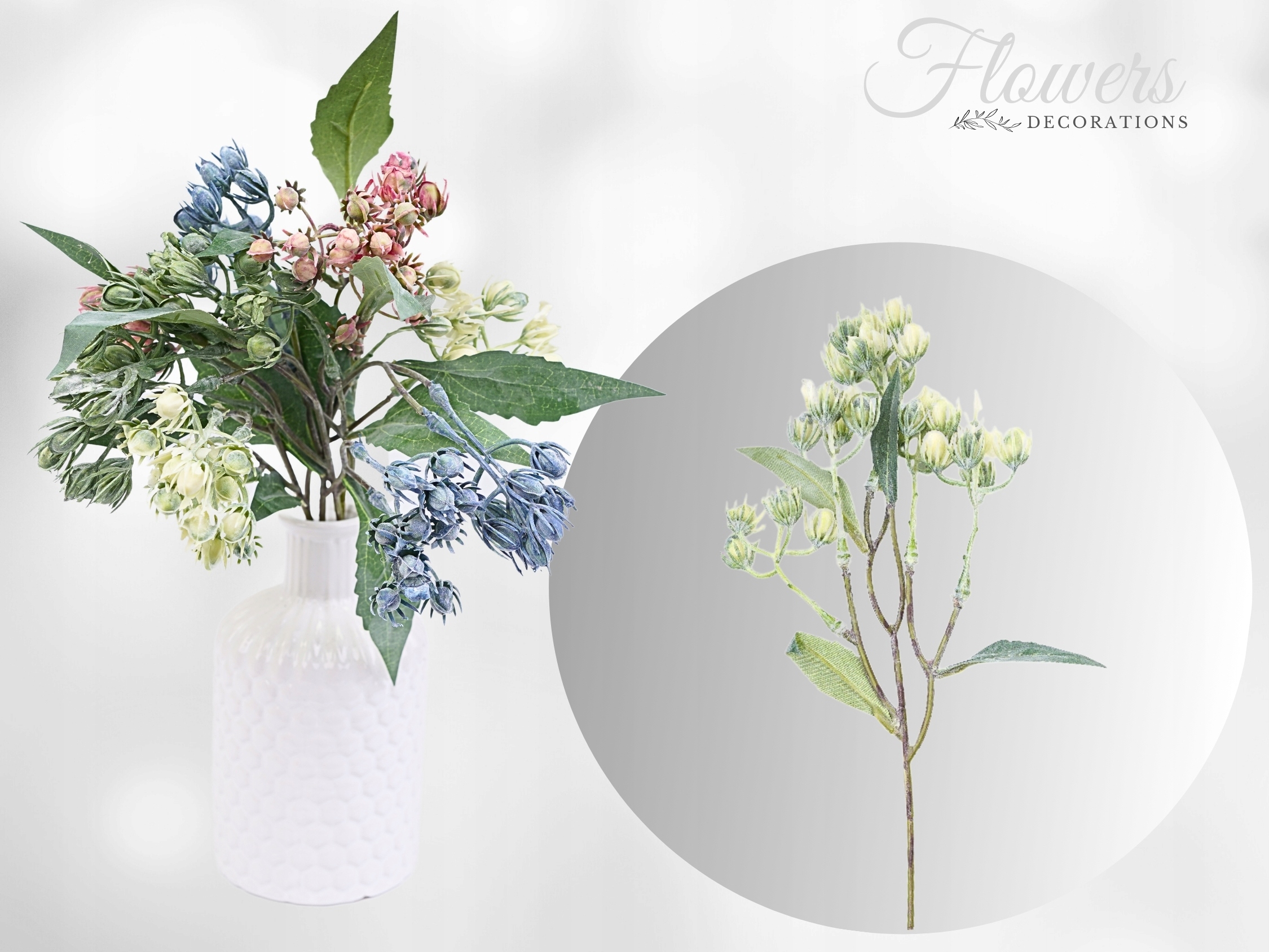 SZTUCZNA GAŁĄZKA DODATEK FLORYSTYCZNY PIK 33cm WYPEŁNIACZ DO KOMPOZYCJI Kod producenta TBZ1568-1 SZTUCZNA GAŁĄZKA DODATEK PIK