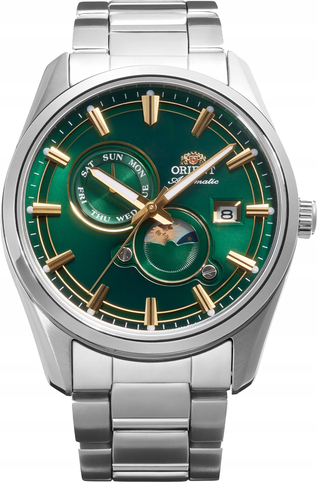 Nové Originální Pánské Hodinky Orient RA-AK0314E30B Stretto Day & Night
