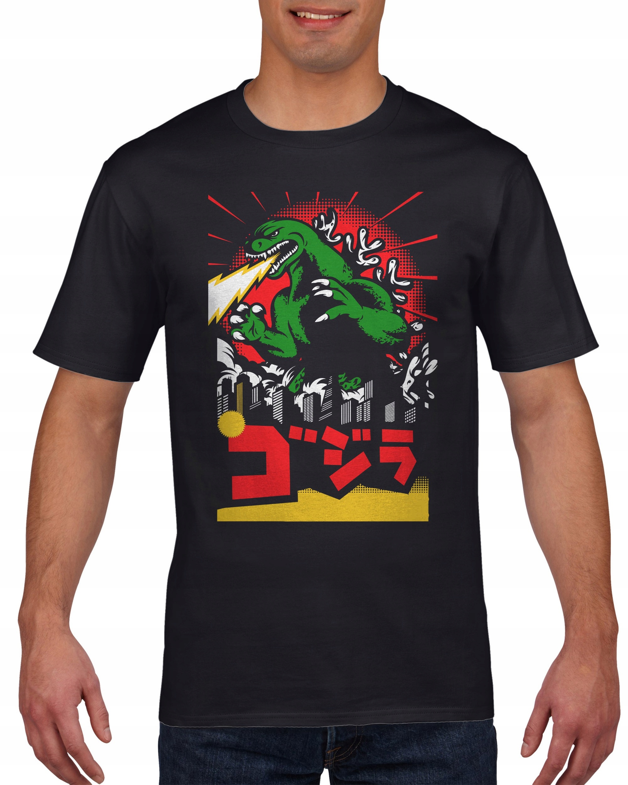 

Koszulka męska Godzilla c S