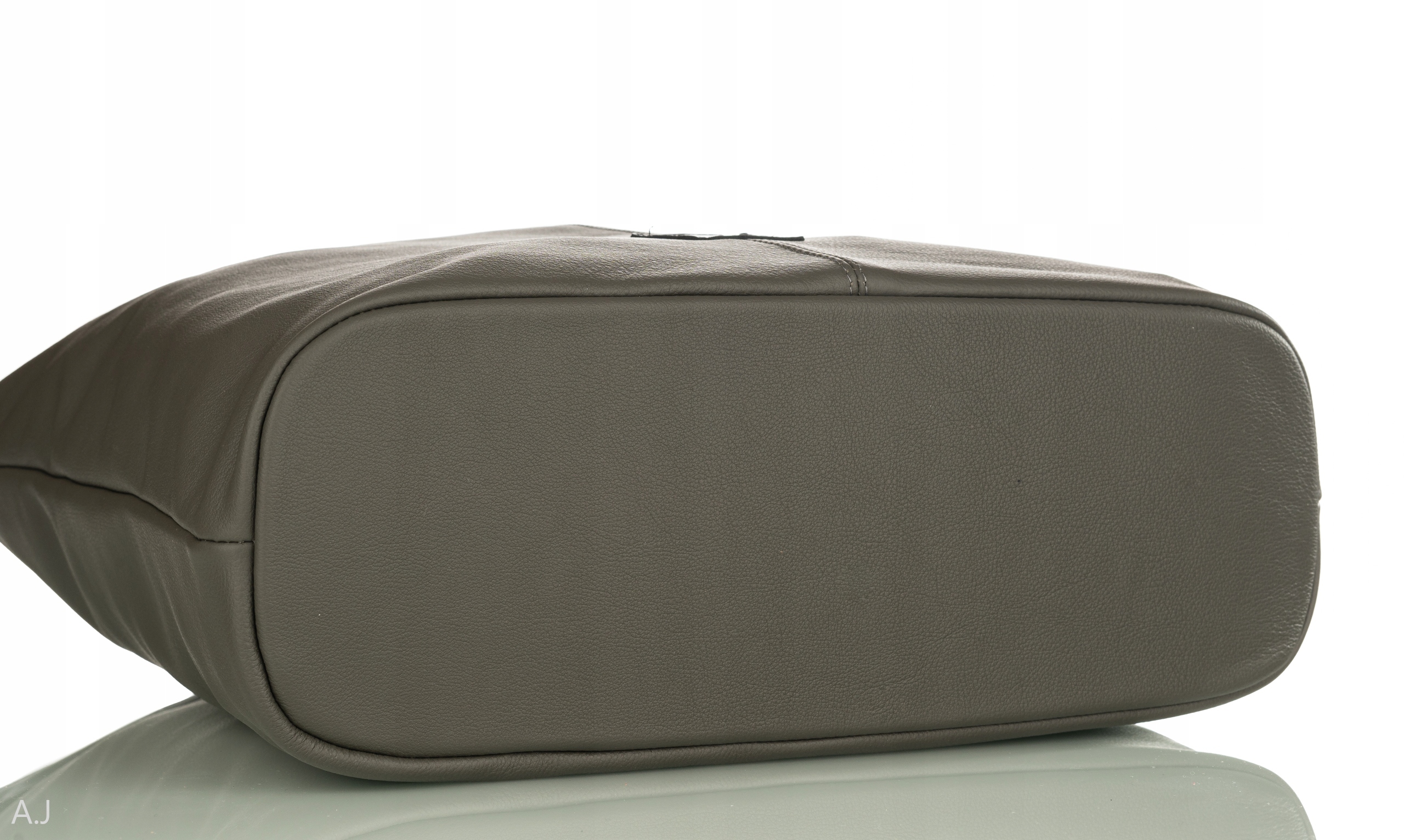 TOREBKA DAMSKA SKÓRZANA DUŻA WOREK SKÓRZANY TORBA Kolor szary