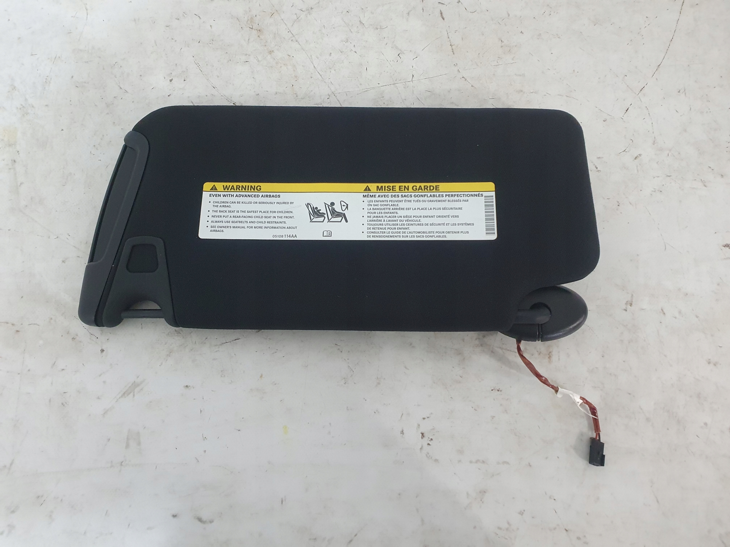 DODGE CHARGER 15- visor cover visor PRZECIWSLONECZNY right left