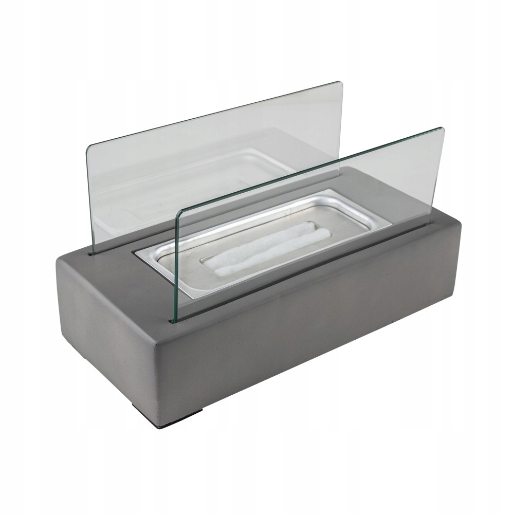 Volně stojící biokrb obdélníkový 33x16x18 šedý Tambora I