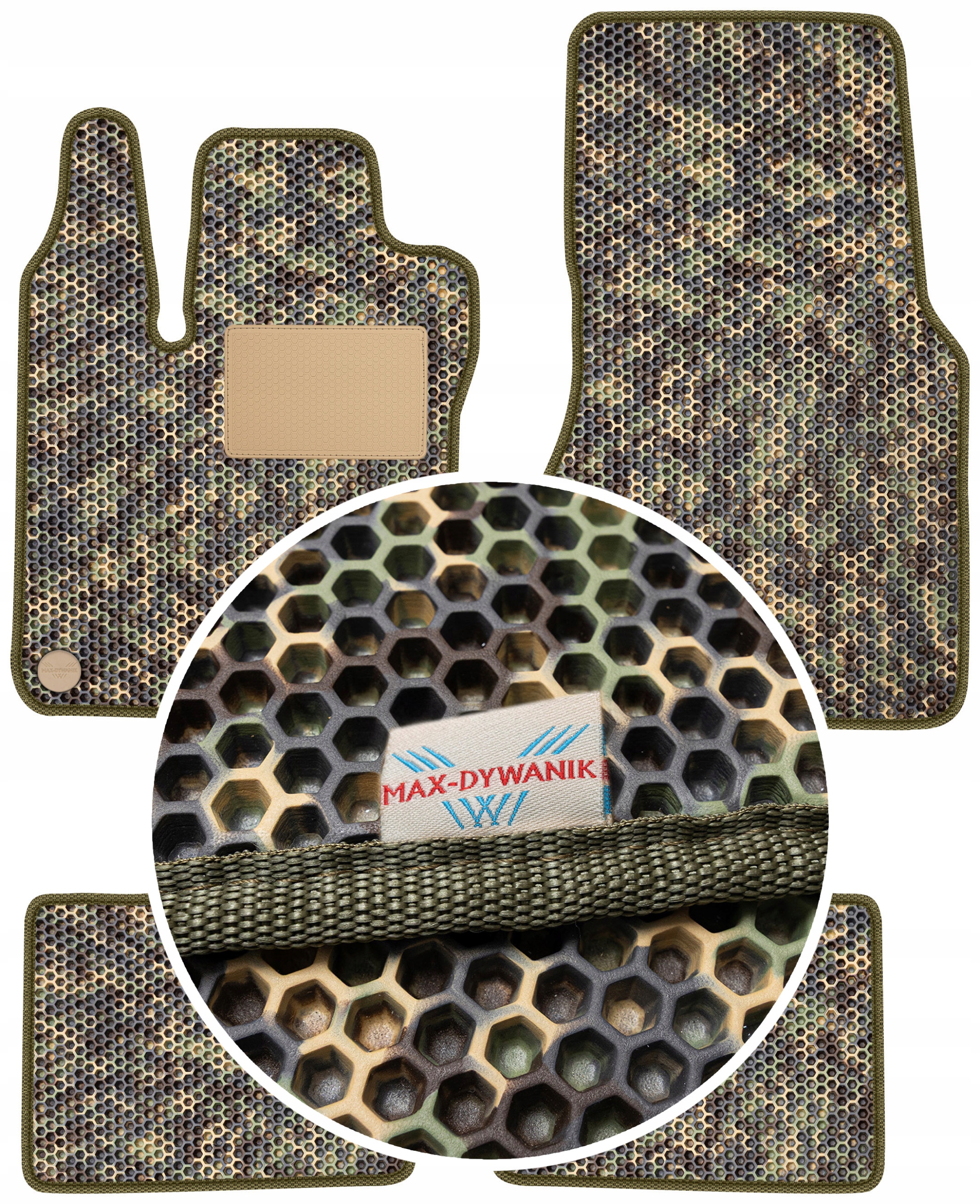 Renault Twingo III 2014 Gumové rohože do auta Eva Moro