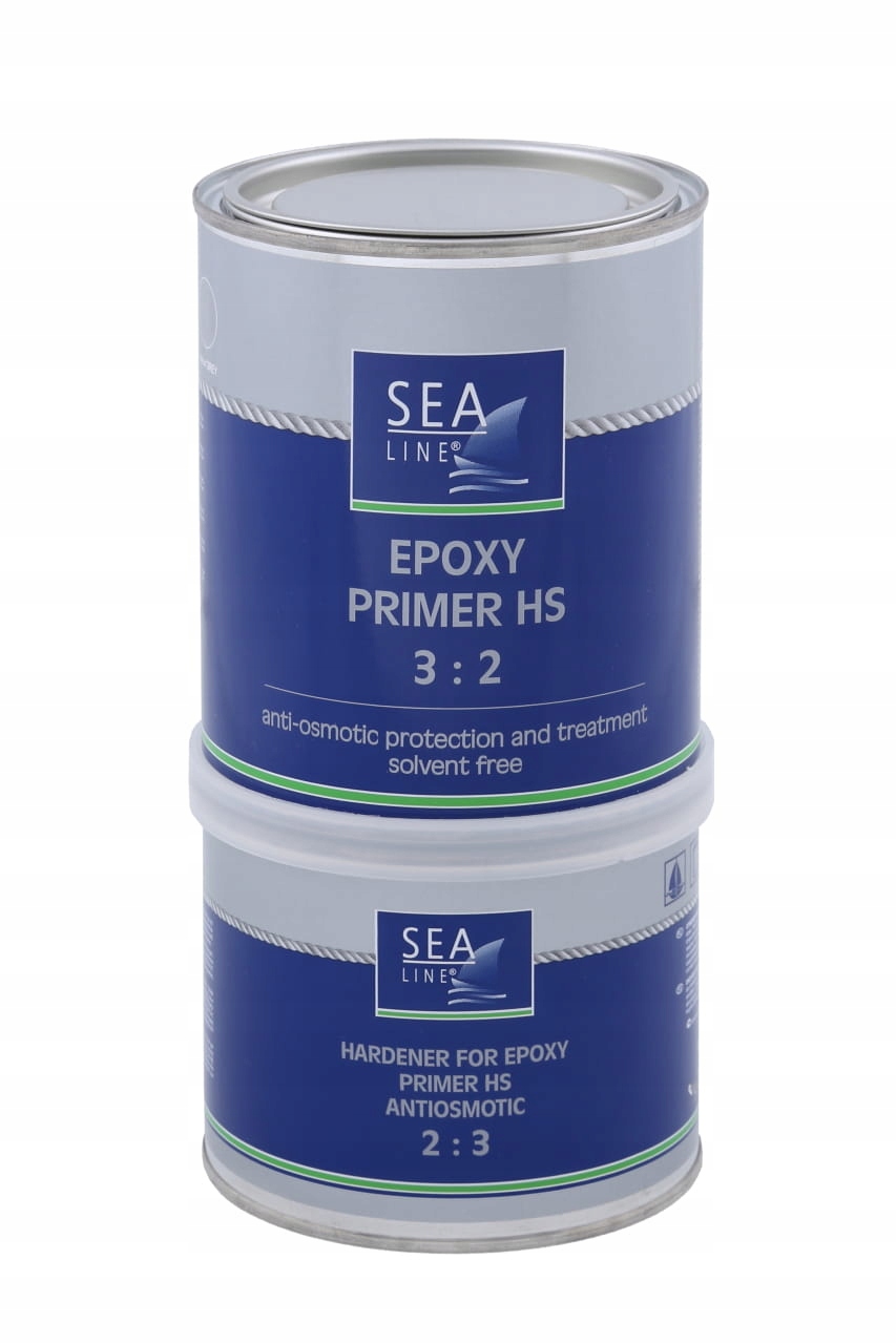 SZ-8590 - Яхтна фарба епоксидна HS АНТИОСМОТИЧНА 0,75 л.