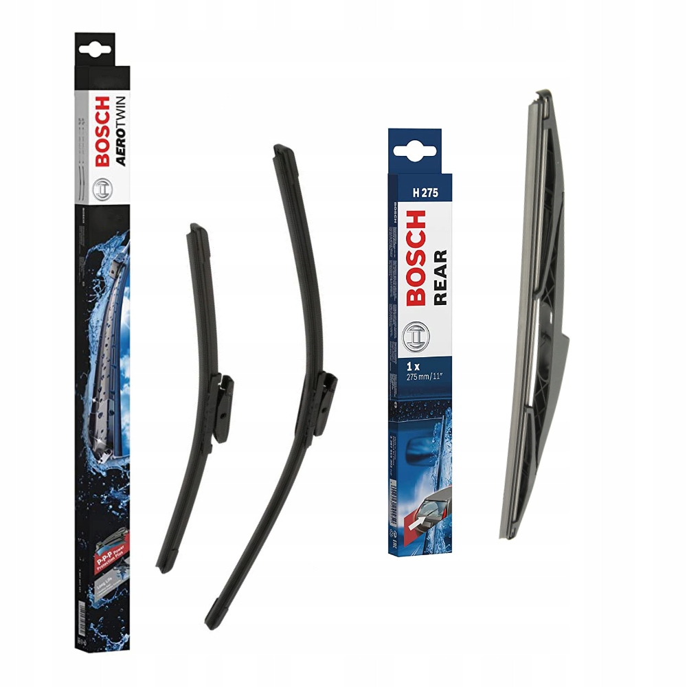 

Bosch Wycieraczki Przód+tył Renault Megane III