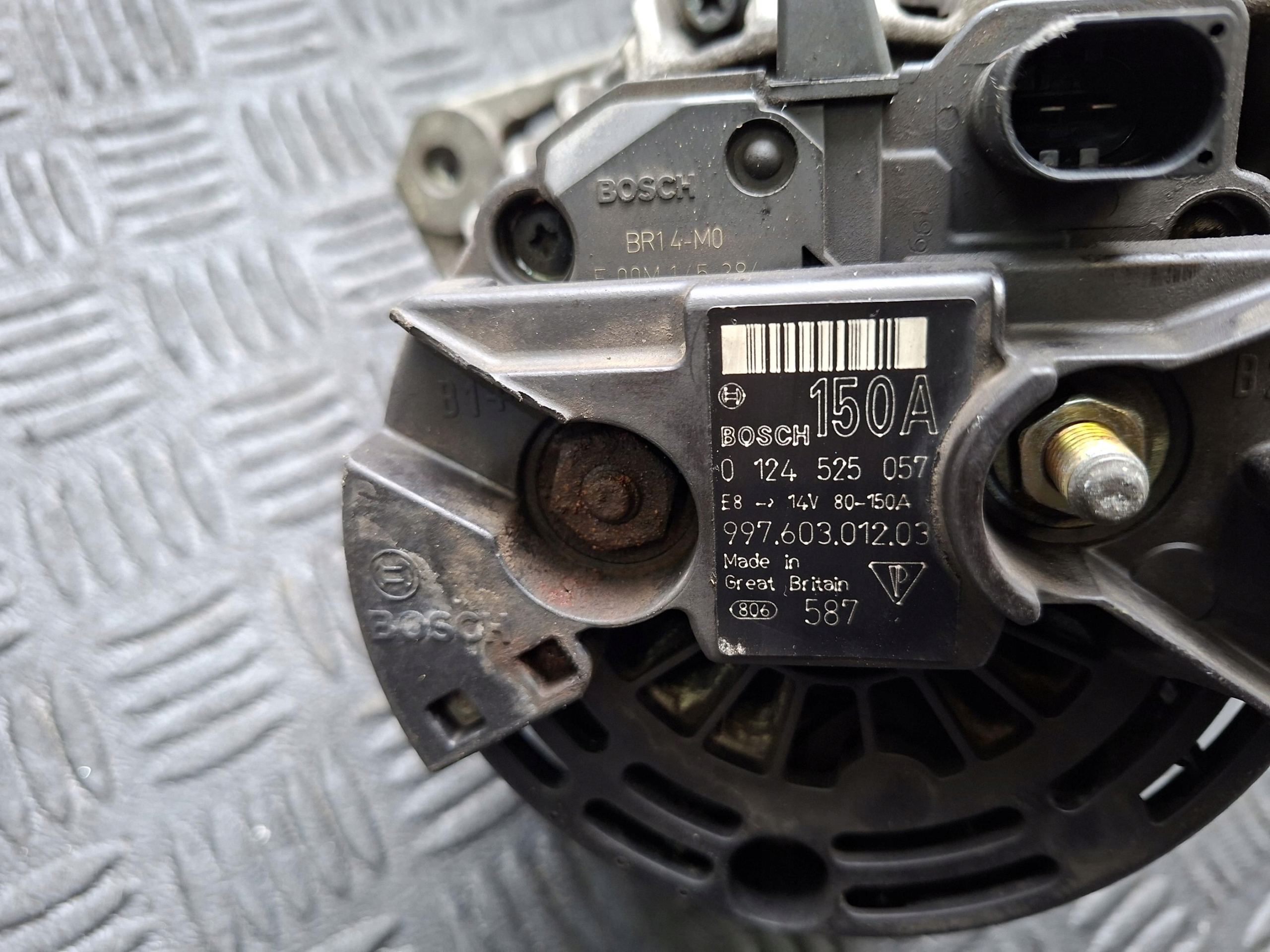 ALTERNATOR 99760301203 PORSCHE BOXSTER CAYMAN S 987 3.2