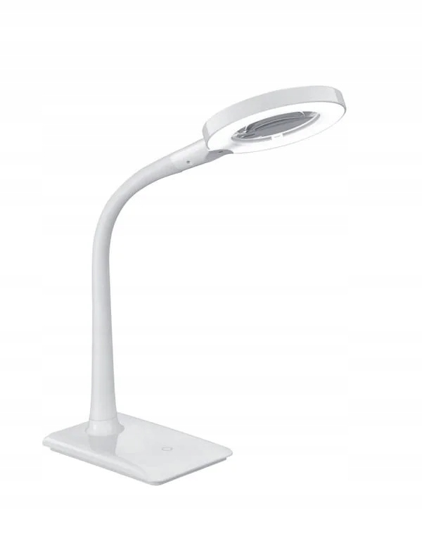 Stolová lampa s bielou lupou Lupo Trio 527290101
