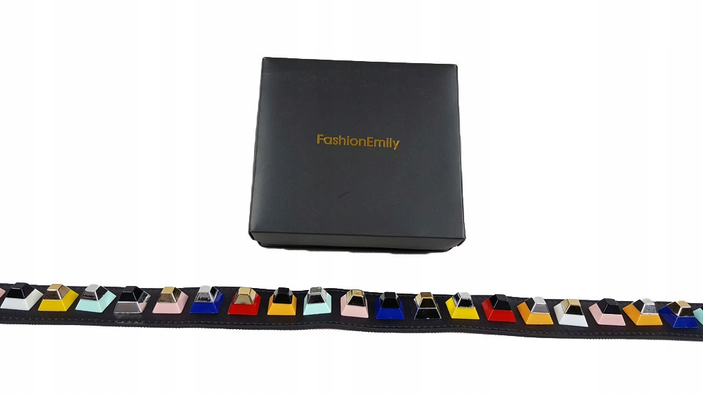 

Aztecki Kolorowy Pasek Do Torebki Piramidy 3D Boho