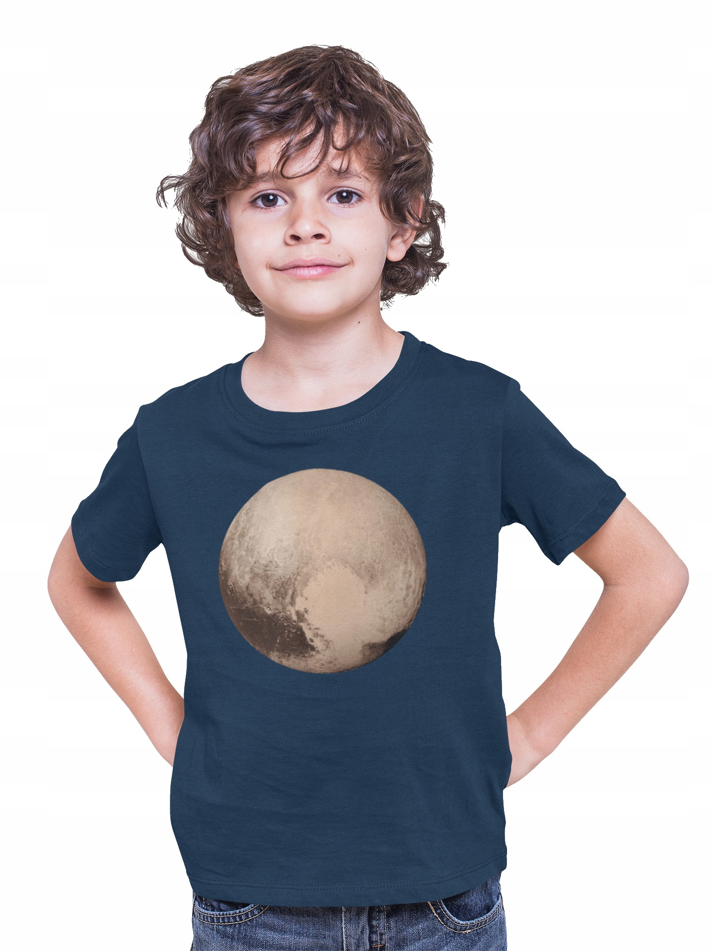 DZIECIĘCA KOSZULKA ASTRONOMIA PLUTON PLANETA