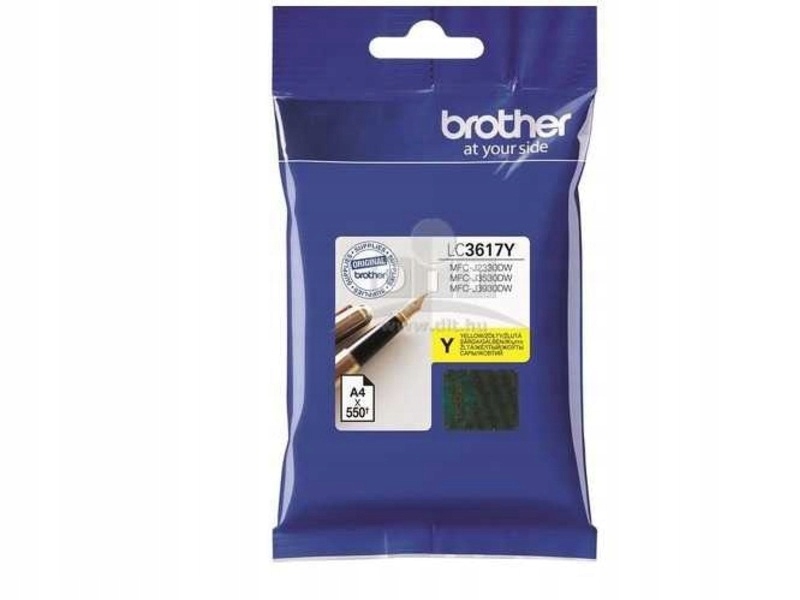 

Tusz Brother LC3617Y Żółty