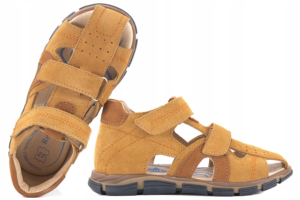 Renbut 21-3341 Sandałki Chłopięce Sandały camel 30