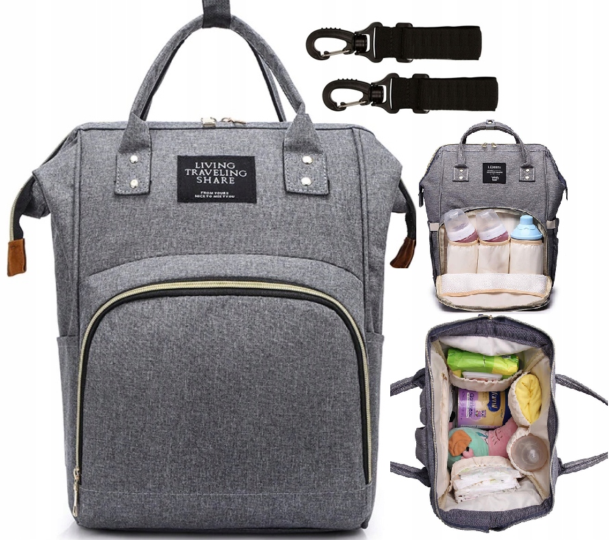 

Torba Organizer Do Wózka Plecak Dla Mamy Pieluchy