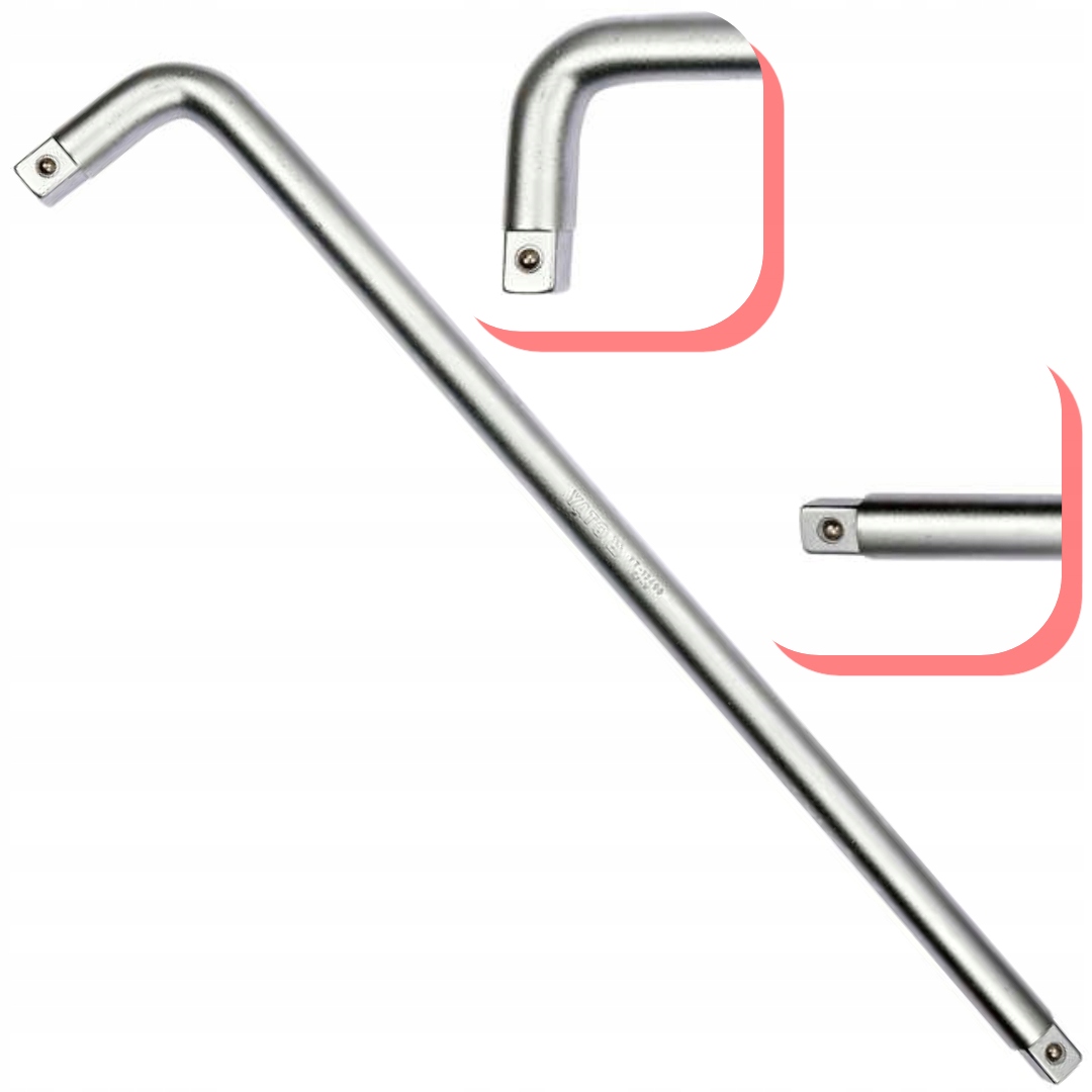 

Pokrętło Typu L 3/4" 600x100MM YT-13490 Yato
