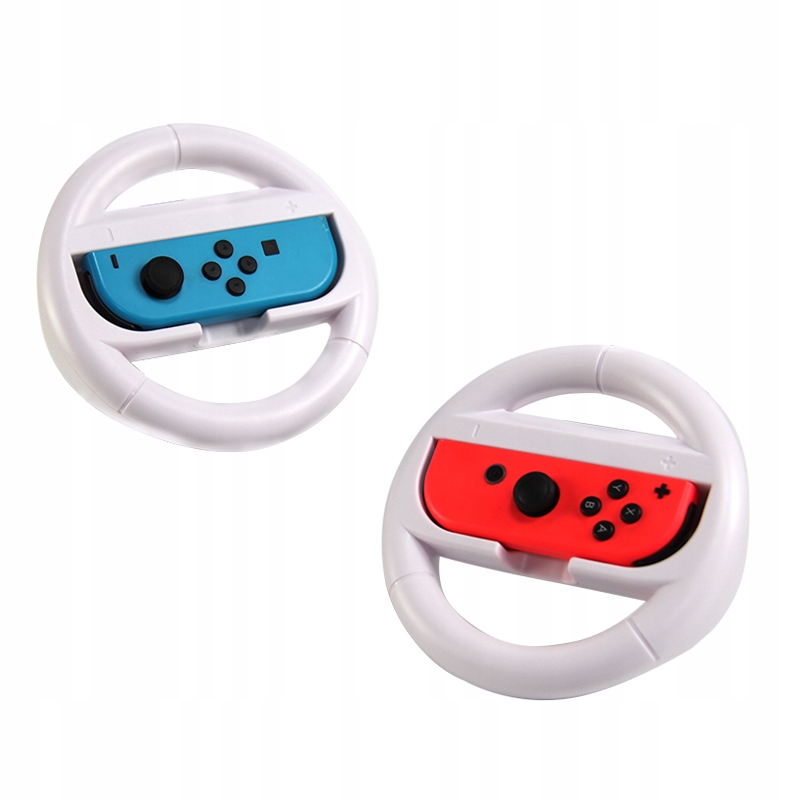 You2K 2 x kierownica kierownice na joy-con'y do Switch / OLED biały