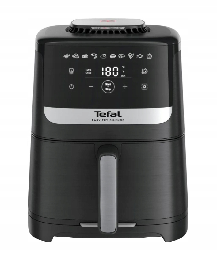 Frytkownica beztłuszczowa Tefal EY5528E0 4.2 L Czarny 1400 W