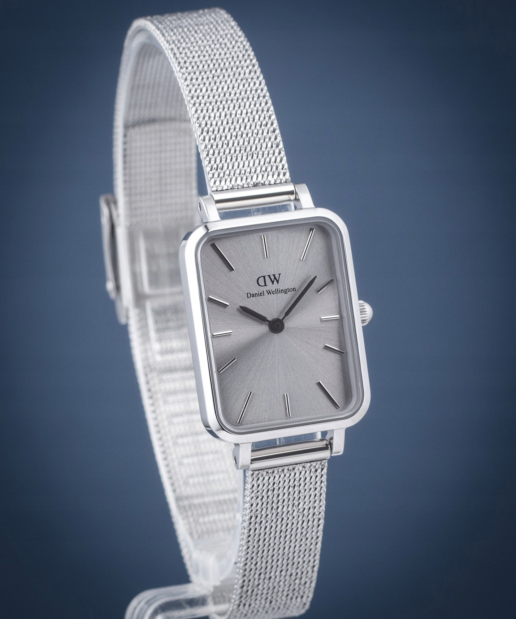 Dámské hodinky Daniel Wellington Quadro Pressed Unitone 20 DW-DW00100486