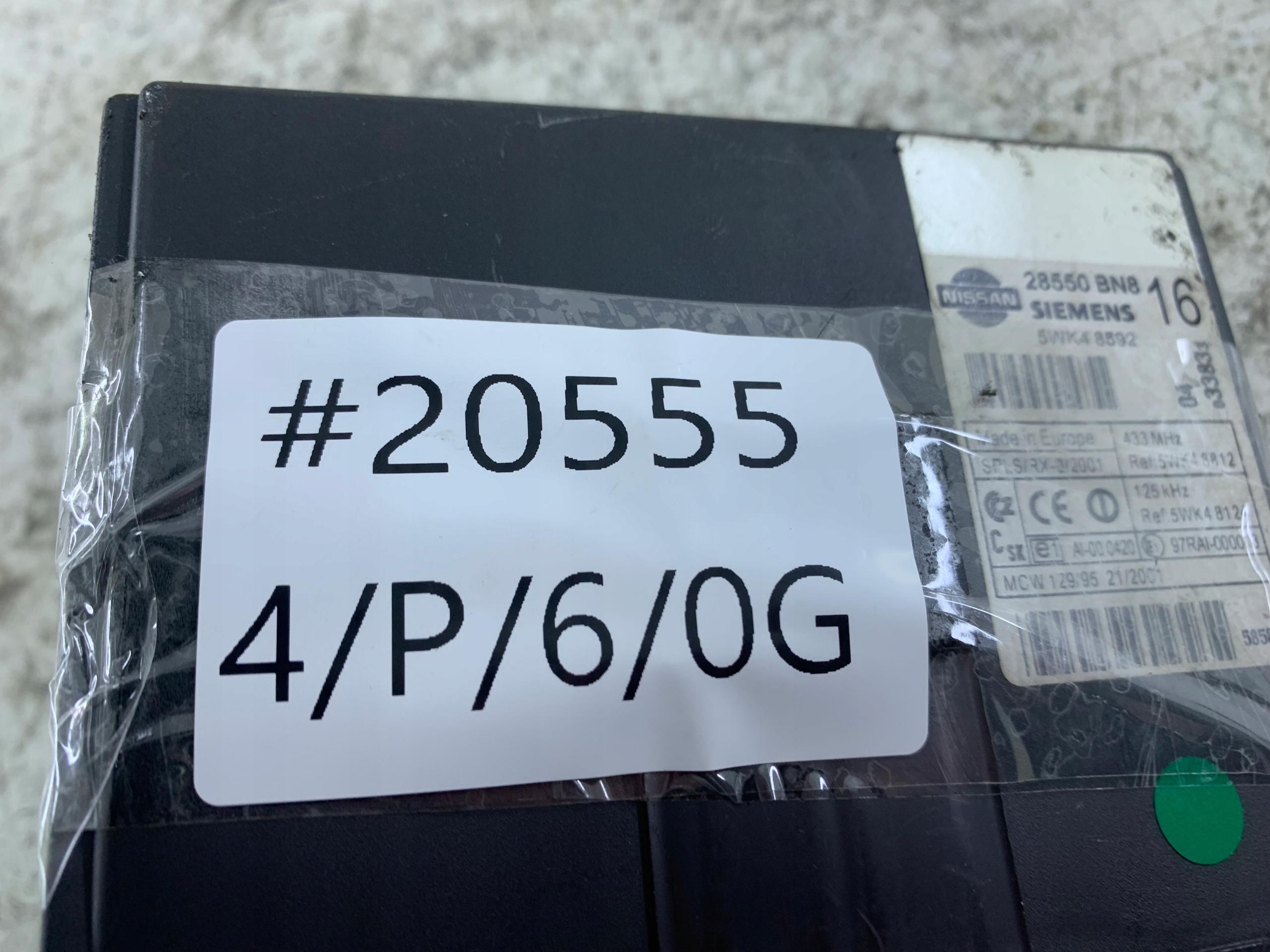 NISSAN ALMERA N16 Unité commande confort 28550BN816