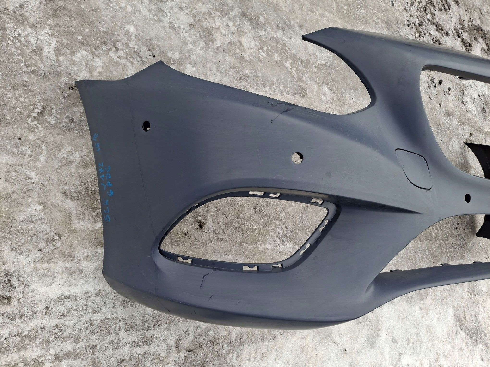 front bumper MERCEDES SLK W172 LIFT 2015R->