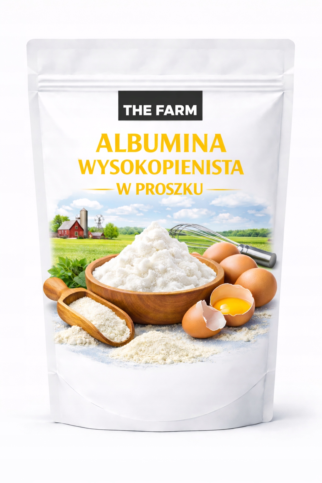 Albumina w proszku Pienista 1 kg