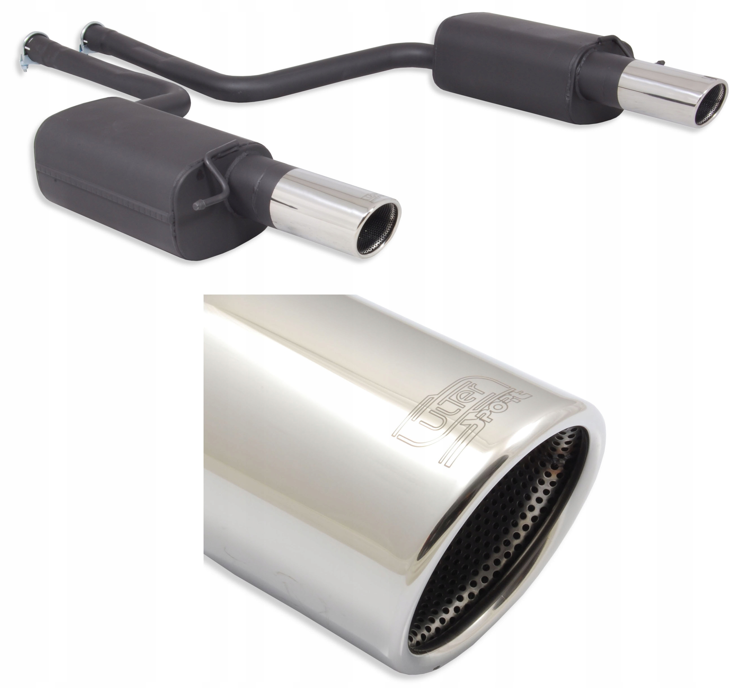 101-318/90RS (3) - Спортивний глушник AUDI A6 C6 3.0 TDI 165kw Універсал