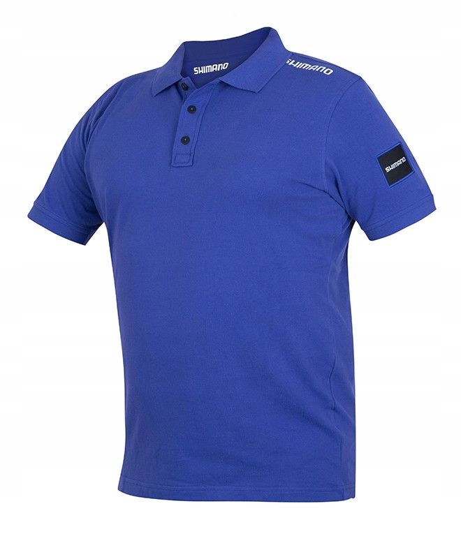 Koszulka Shimano Polo Blue 3XL Kod producenta SHPOLO20RB3XL