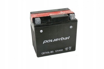 

Akumulator Powerbat 4Ah CBTX5L-BS YTX5L-BS ETX5L-B
