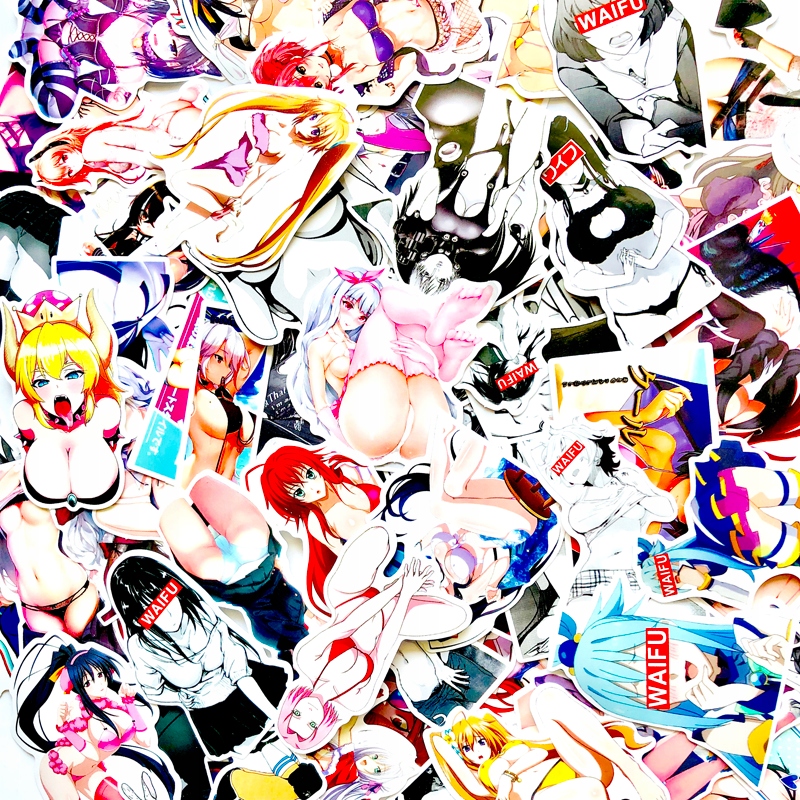 

Wlepy Erotic MIX Naklejki Sticker Bomb 100 szt