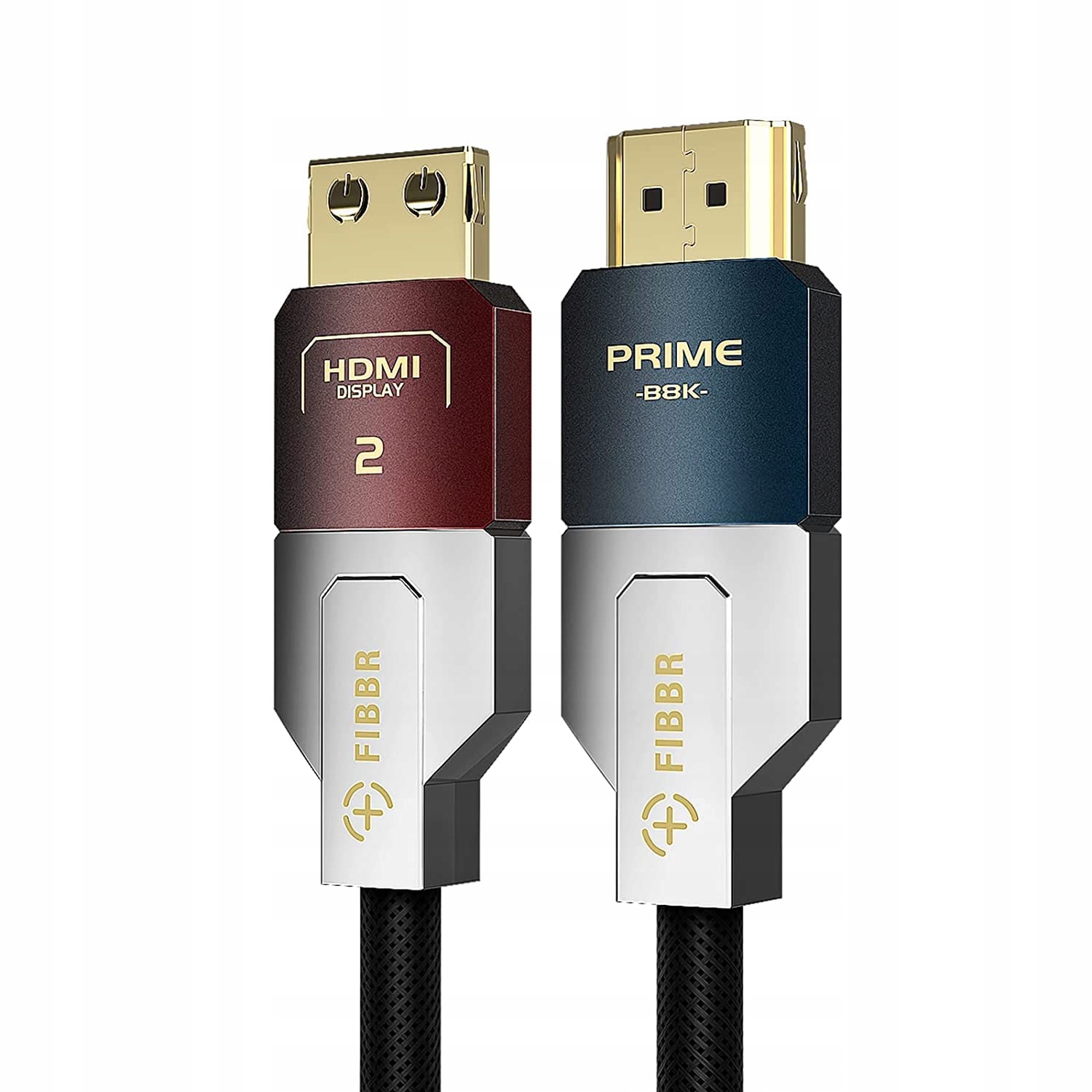 Hdmi kabel Fibbr 8K, 48 Gb/s, 8K 60 Hz, 4K 120 Hz/144 Hz, Hdr 20 m