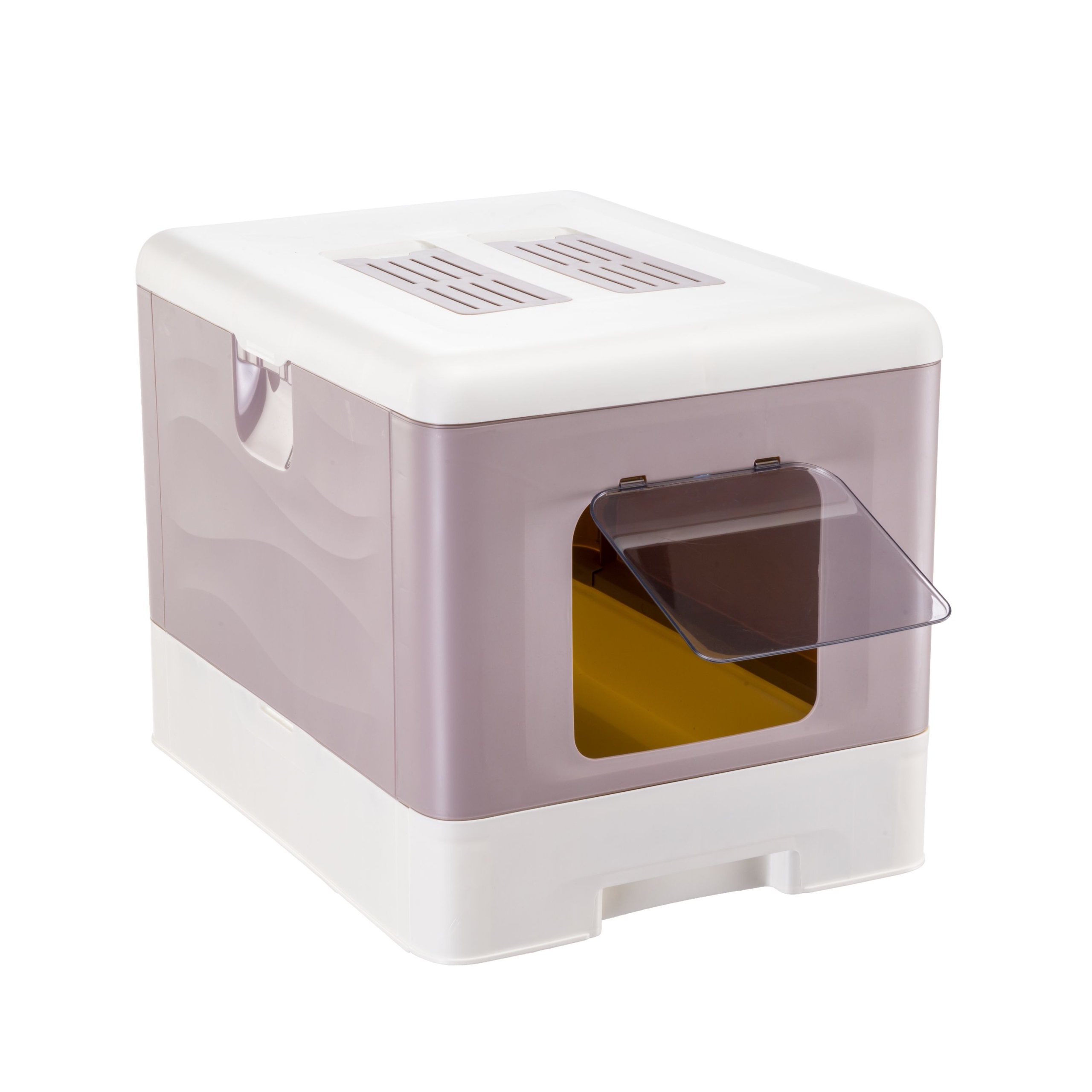 Levně Skládací kočičí stelivo Ferplast Sahara šedorůžové s naběračkou