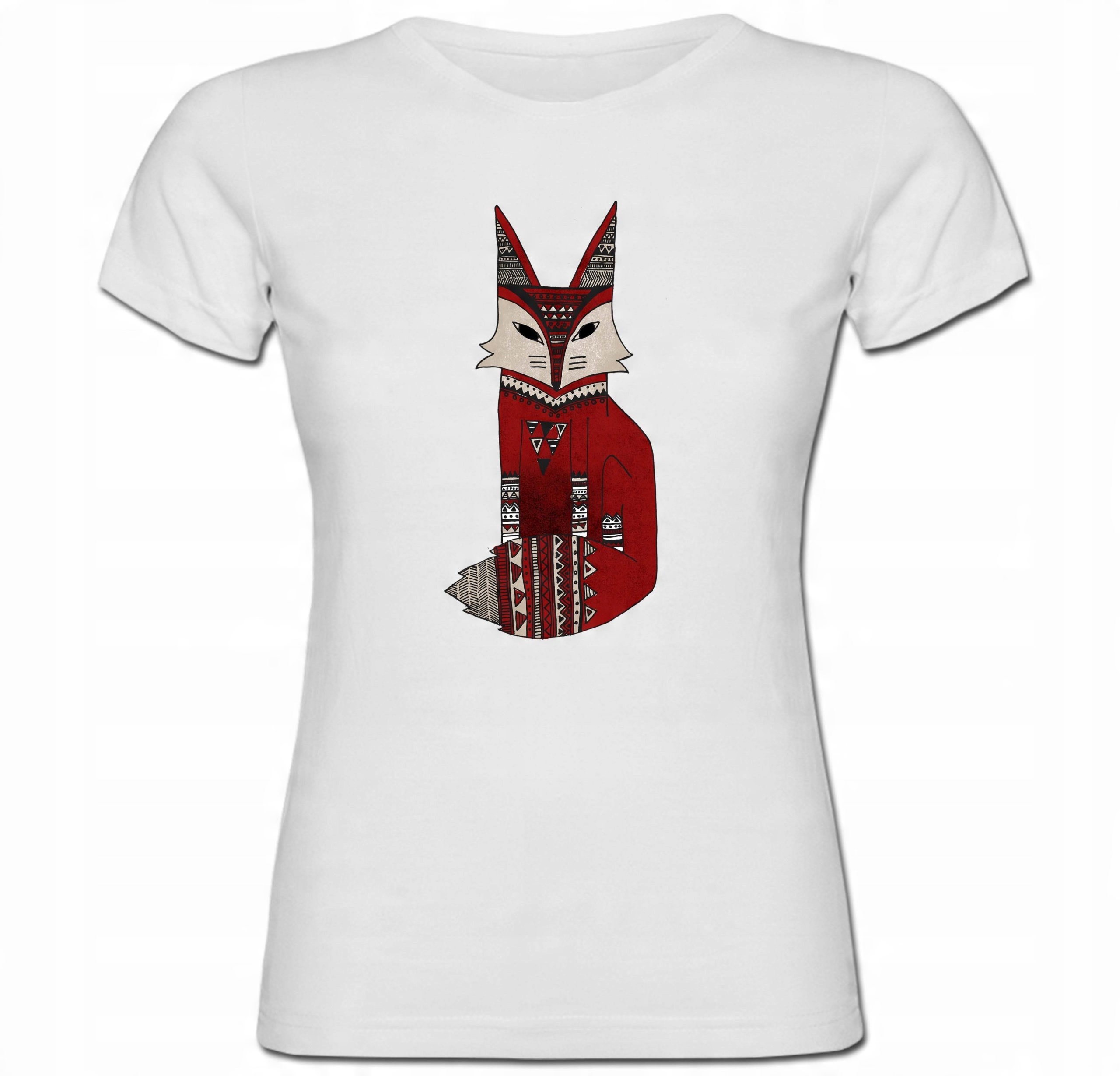 

Tshirt damski Lis Fox Cat Egipt Wzór S