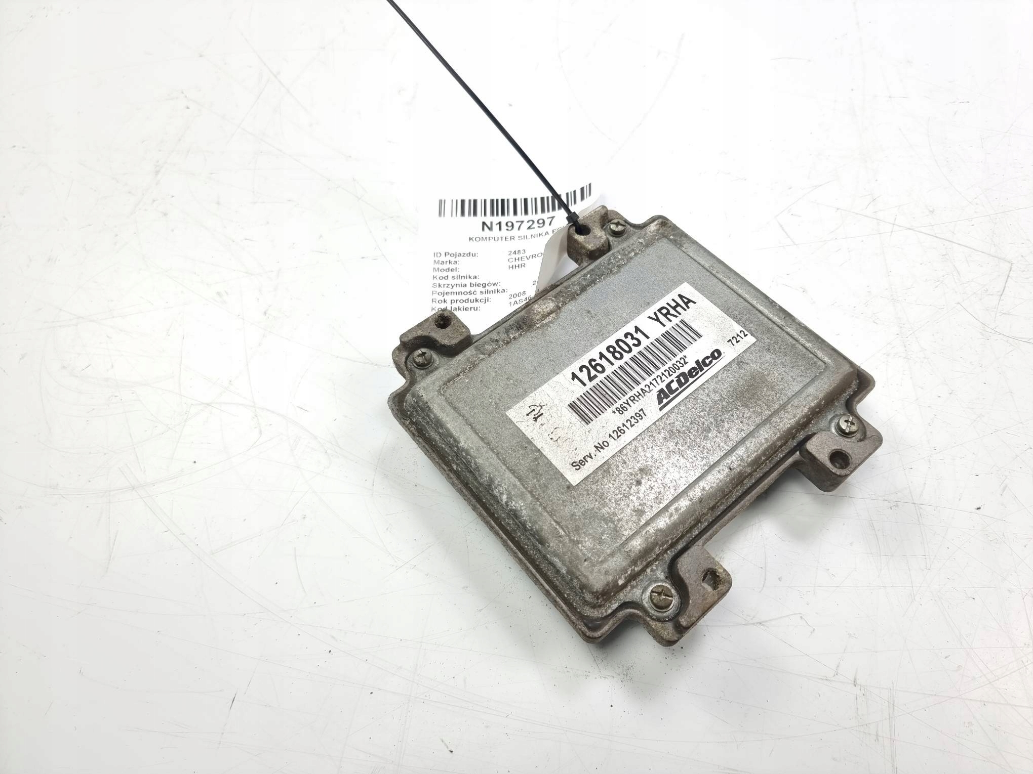 computer Motore ECU 12618031 CHEVROLET HHR