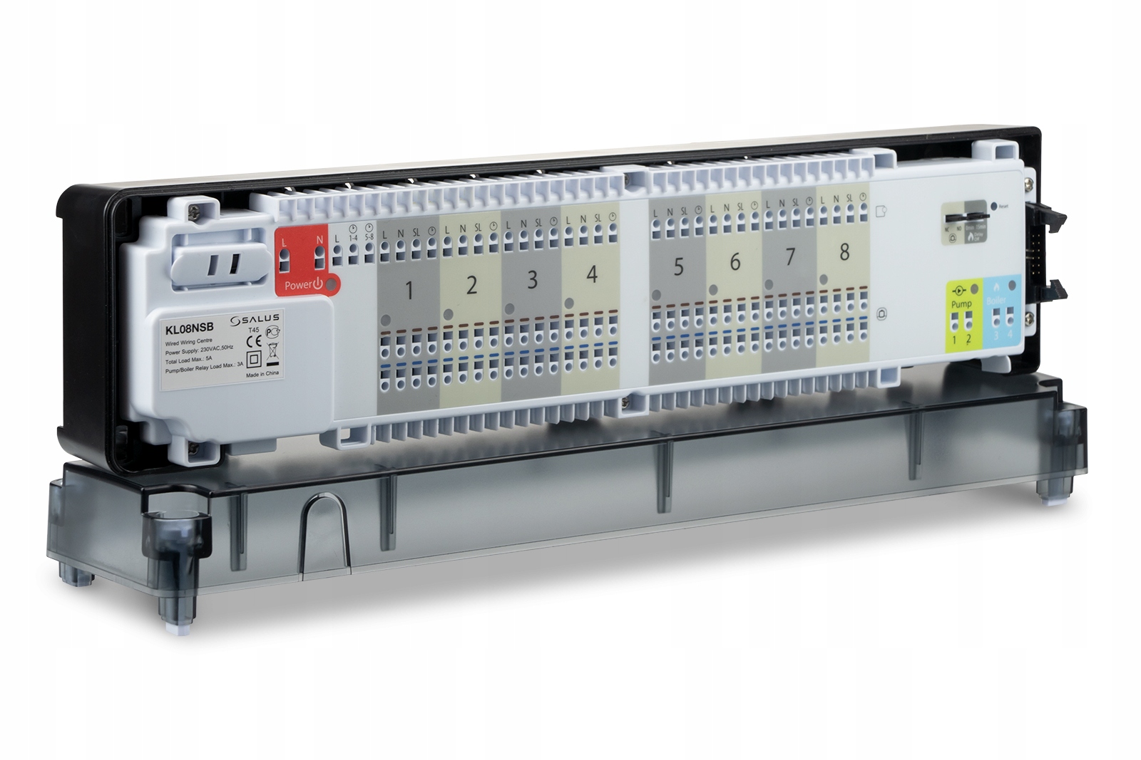 Salus KL08NSB Káblová ovládacia lišta (8 zón) 615131403