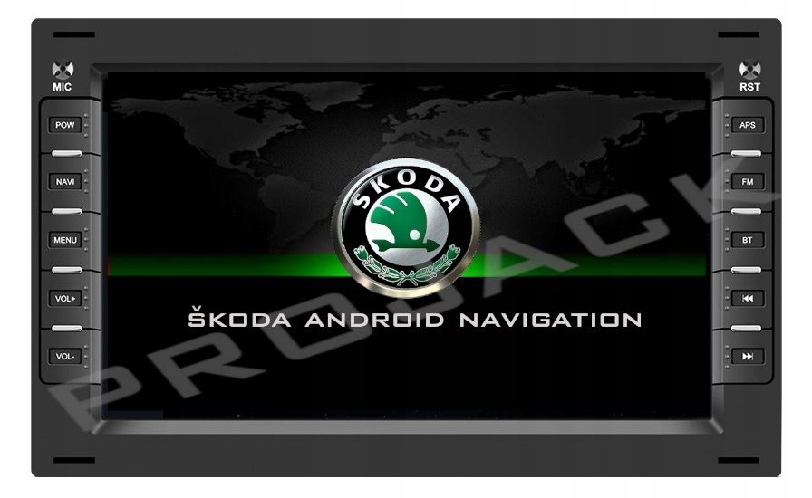 РАДІО GPS ANDROID OCTAVIA І SUPERB FABIA І 1/16GB