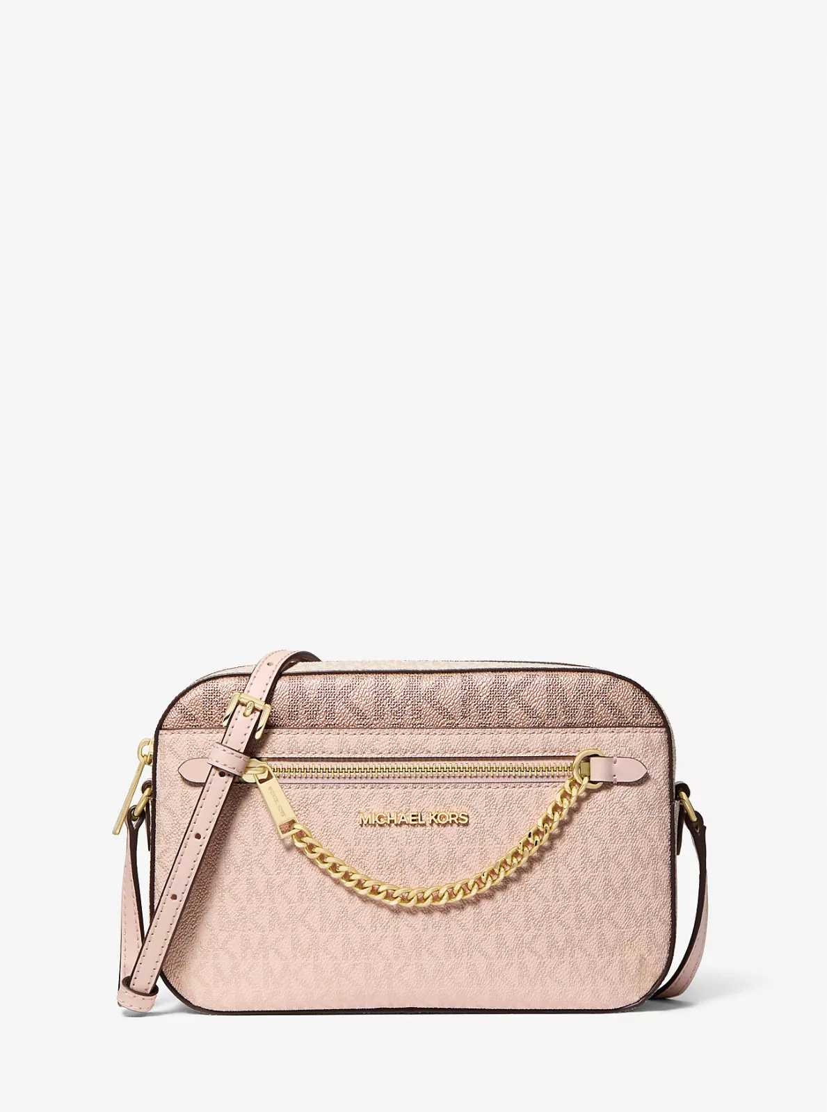Michael Kors metalická kabelka, crossbody dárkové balení Zdarma