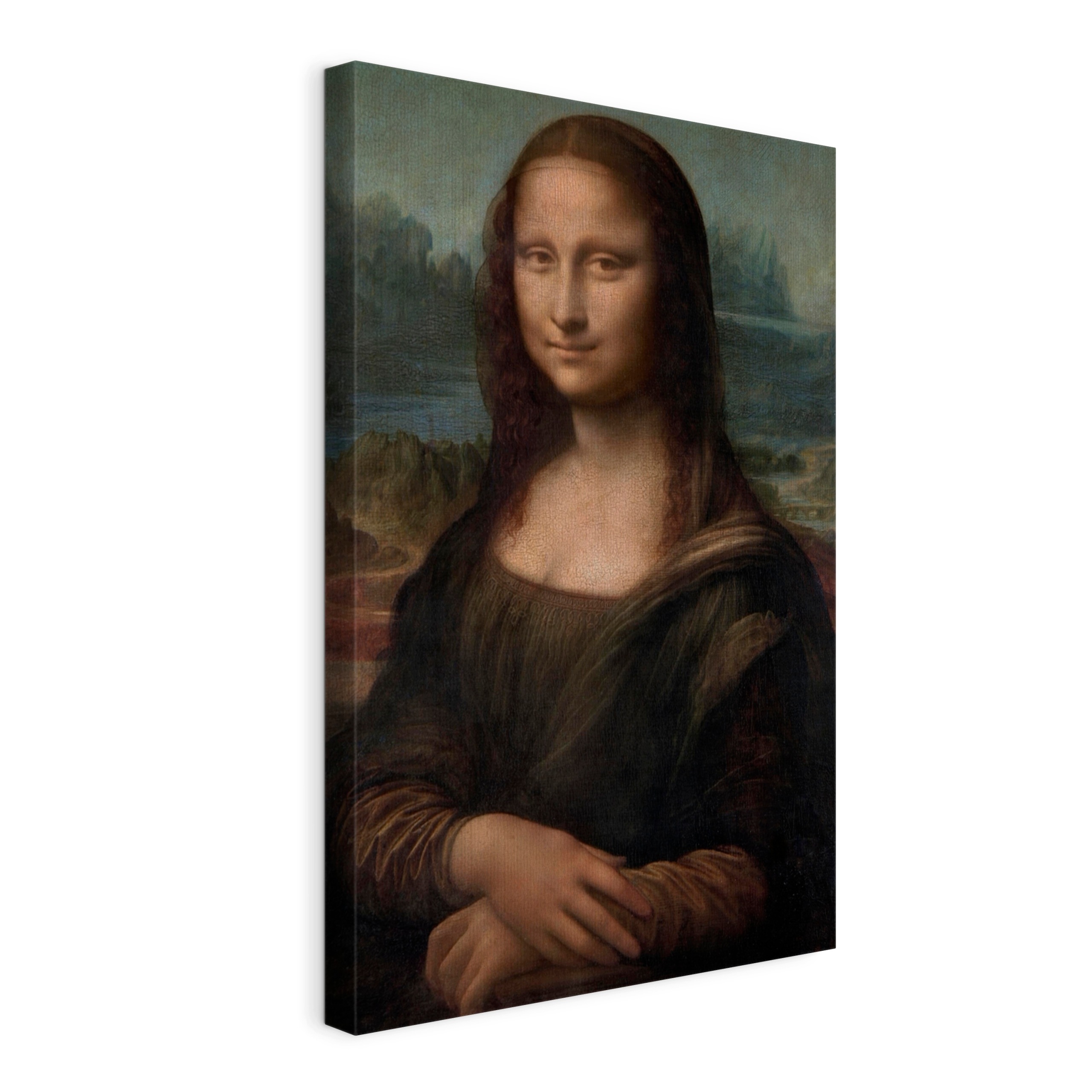 Obraz na plátně L.d. Vinci Portrét Mony Lisy del Giocondo 120x80 cm