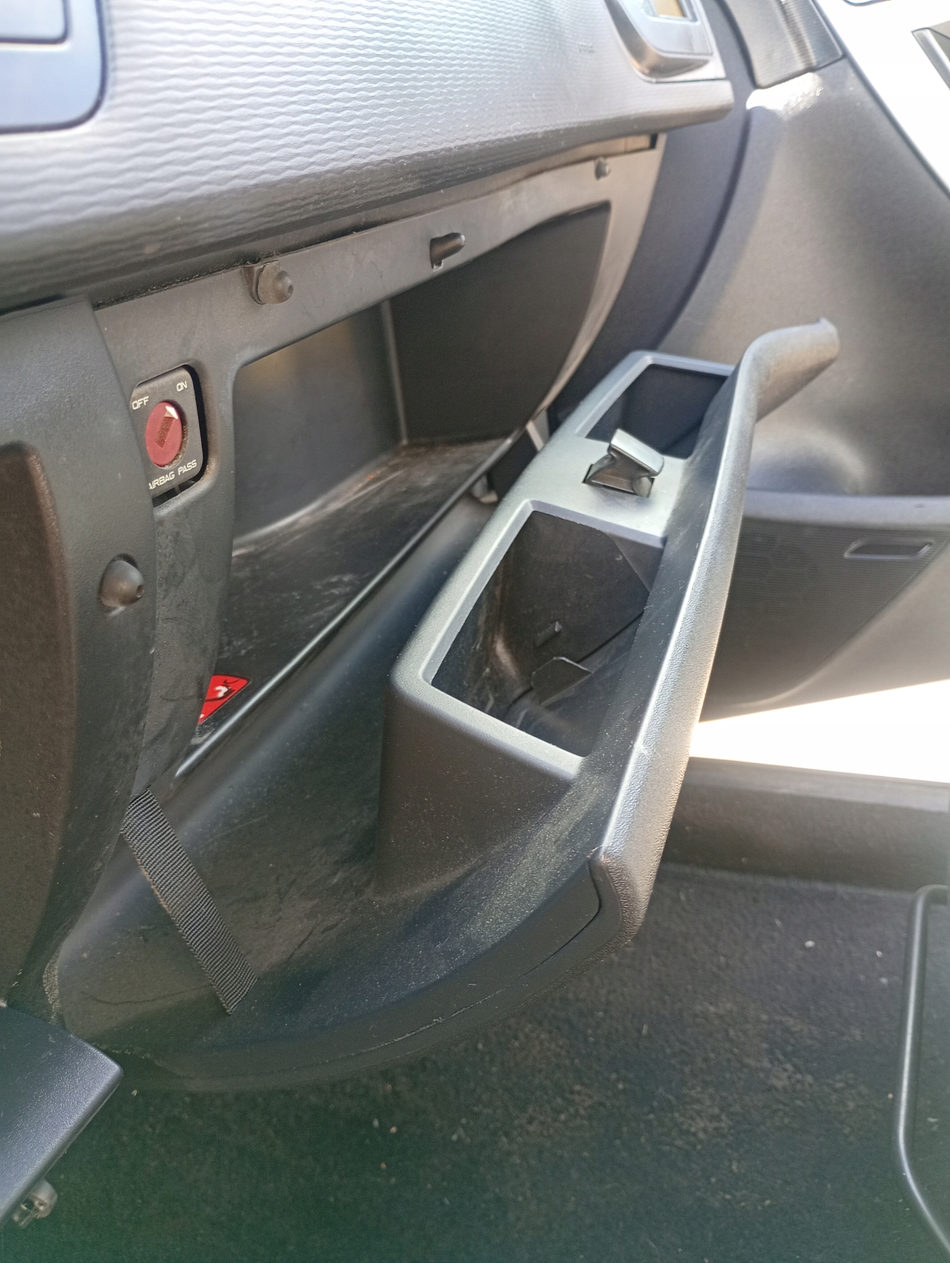 handschuhfach des beifahrers unterer Citroen C4 Picasso FL 07-13