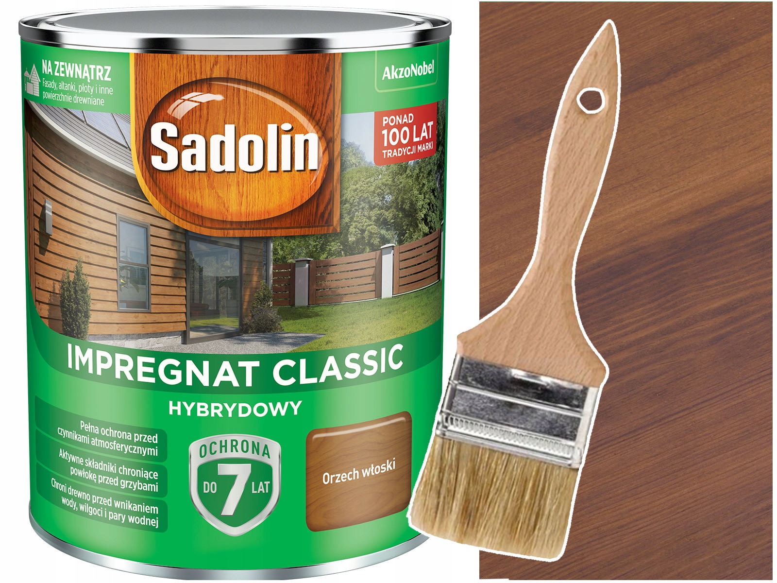 

Sadolin Classic Hybrydowy Orzech Włoski 0,75L