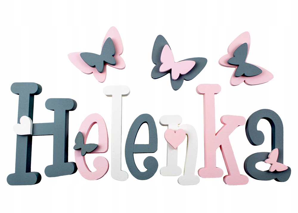 

Literki Naklejki Imię 7-LITEROWE 3 Gratisy