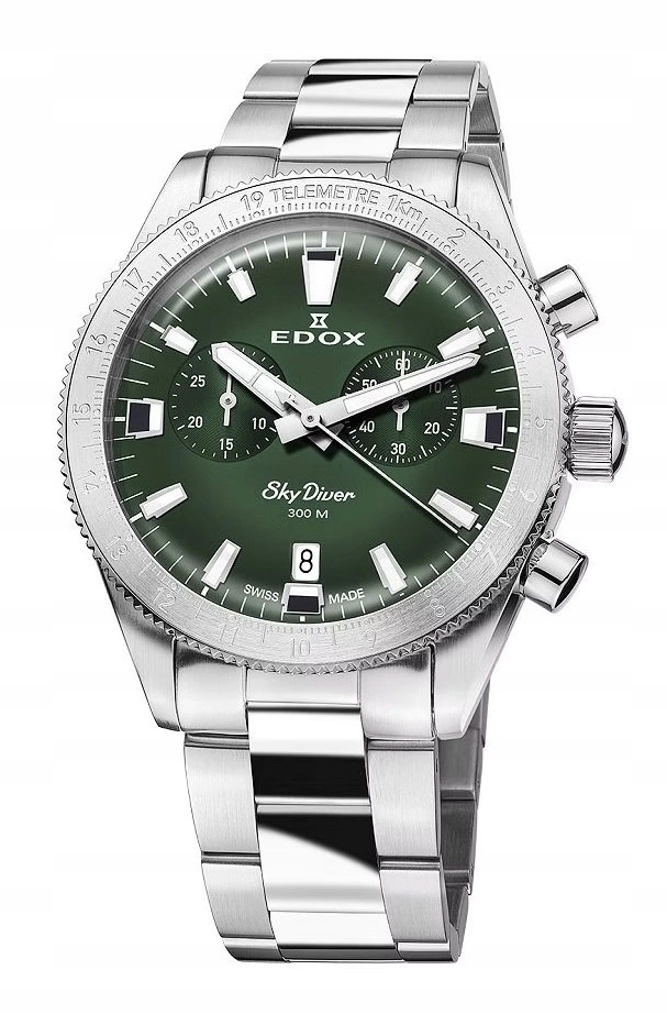 Pánské Hodinky Edox 10116 3 Vidn Skydiver Chrono Set Limited Edition 30ATM