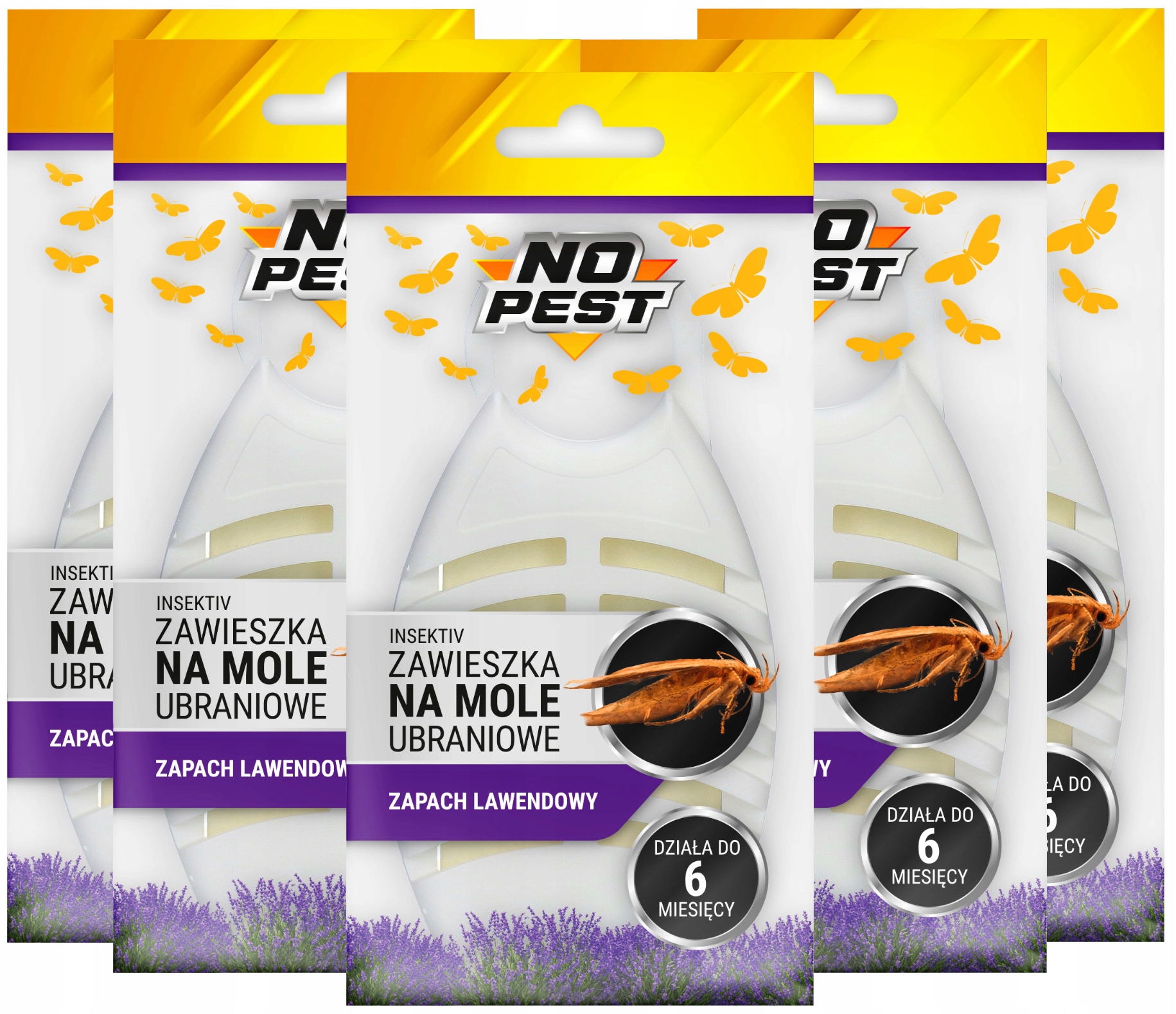 

Lawendowa Zawieszka Na Mole Ubraniowe No Pest x5