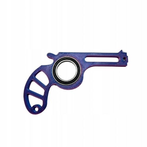 Keyspinner keyflipper pistolet brelok do kluczy silk Magic TikTok NaPrezent Rodzaj Fidget Spinner